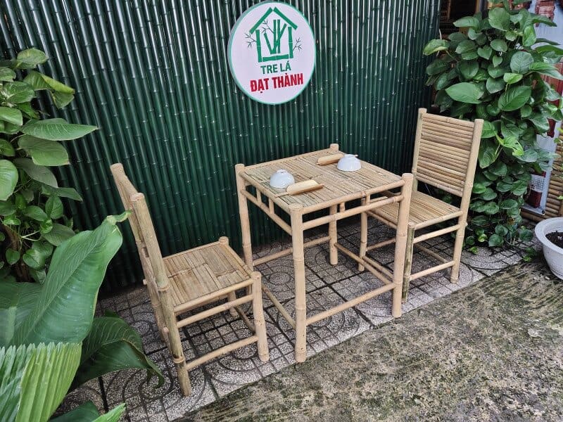 Bàn Ghế Quán Bún Đậu - BGTQBD003